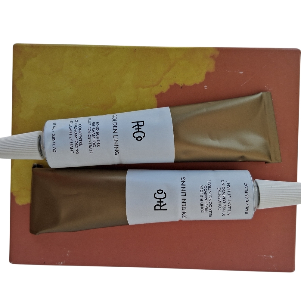 R+Co Golden Lining Bond Builder Pre-Shampoo Filler Concentrate 0.85 fl oz 12 Box - Picture 8 of 9